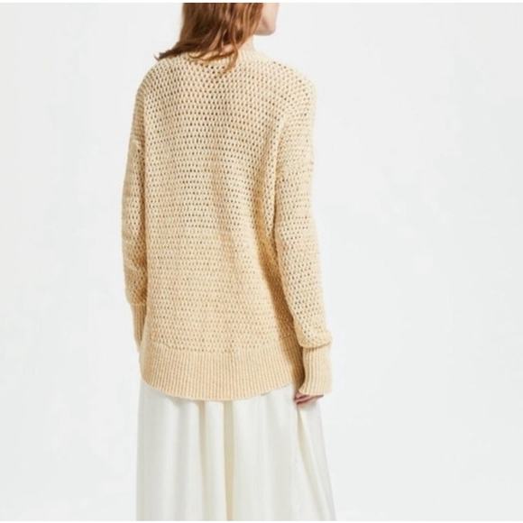 Theory Cream Knit Sweater - Picture 3 of 12